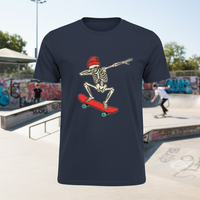 Load image into Gallery viewer, 🛹💀 Dabbing Skateboard Skeleton T-Shirt