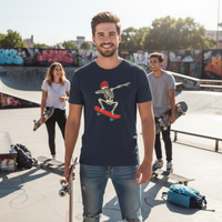 Load image into Gallery viewer, 🛹💀 Dabbing Skateboard Skeleton T-Shirt