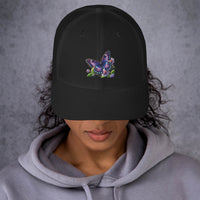 Load image into Gallery viewer, Purple Butterfly-Trucker Cap
