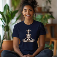 Load image into Gallery viewer, Skelly-Lotus-Unisex Heavy Cotton Tee
